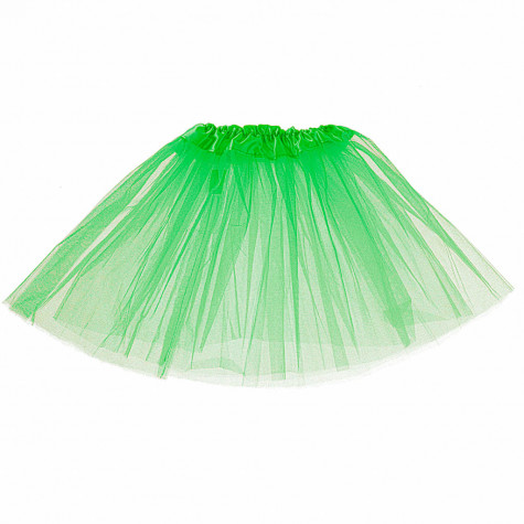 Kostýmová sukýnka tutu dětská - zelená ~ 4