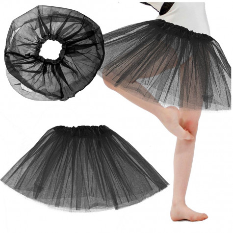 Kostýmová sukýnka tutu dětská - černá ~ 1