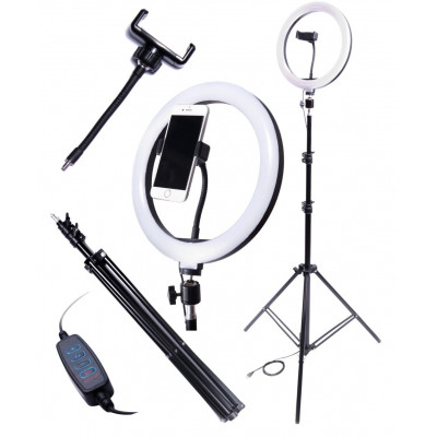 LED Kruhové světlo Ring Light Selfie Makeup lampa