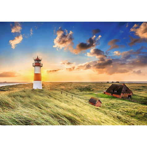 TREFL Puzzle Premium Plus Photo Odyssey: Maják List-Ost, Německo 1000 dílků ~ 2