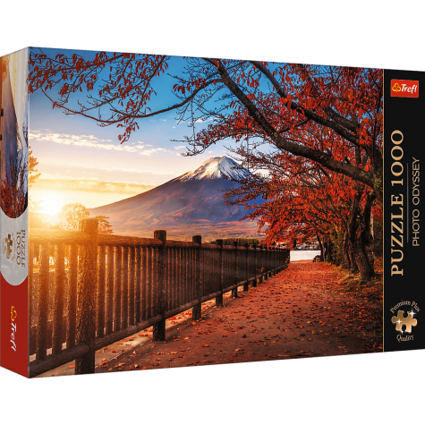 TREFL Puzzle Premium Plus Photo Odyssey: Hora Fuji, Japonsko 1000 dílků ~ 1
