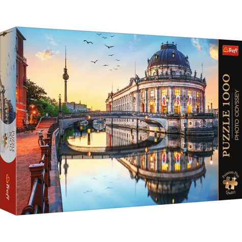 TREFL Puzzle Premium Plus Photo Odyssey: Muzeum Bode v Berlíně, Německo 1000 dílků ~ 1