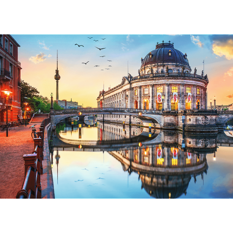 TREFL Puzzle Premium Plus Photo Odyssey: Muzeum Bode v Berlíně, Německo 1000 dílků ~ 2