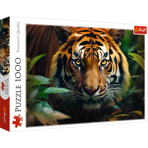 TREFL Puzzle Divoký tygr 1000 dílků ~ 1