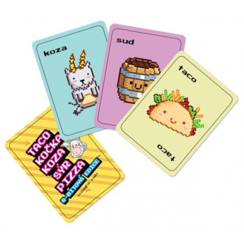 Albi Taco, kočka, koza, sýr, pizza: 8-bitová edice ~ 2