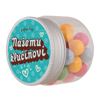 Žvýkačky v plastové dóze 100 g - Našemu klučinovi