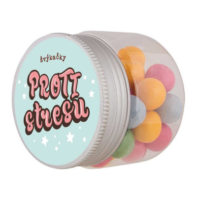 Žvýkačky v plastové dóze 100 g - Proti stresu