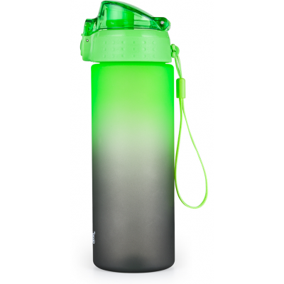 OXYBAG Láhev na pití OXY Click 600 ml OXY Ombre Black-Green