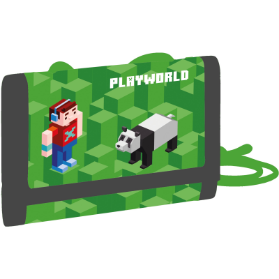 OXYBAG Dětská textilní peněženka Playworld