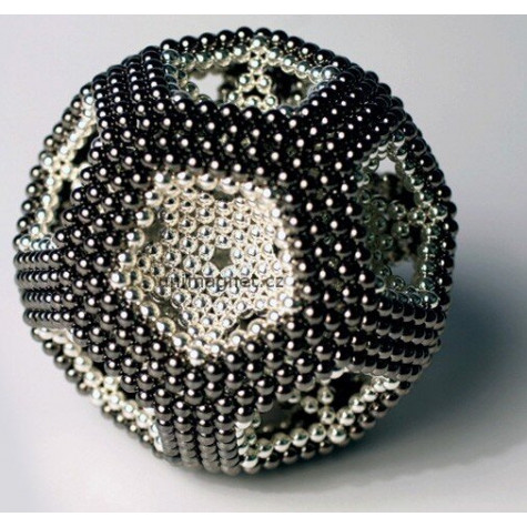 NeoCube 5mm černé - 216 kuliček ~ 3