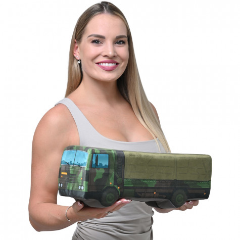 Plyšový vojenský transporter 41 cm ~ 2
