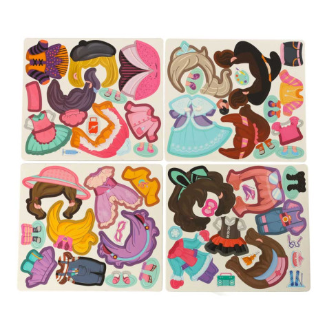 Magnetické puzzle Oblékaní panenky ~ 3