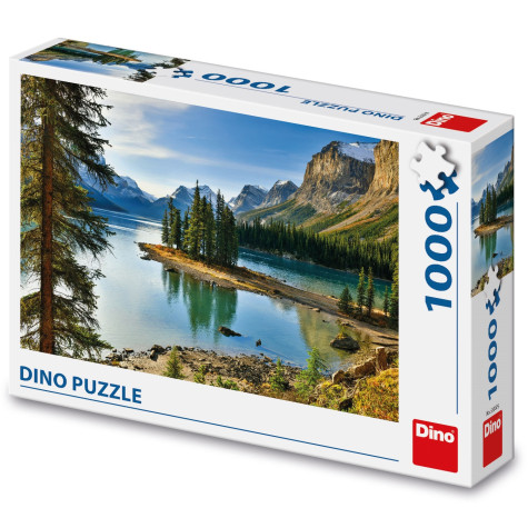 Dino Puzzle Jezero Maligne 1000 dílků ~ 1
