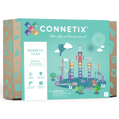 CONNETIX Pastel Ball Run Pack 106 dílů