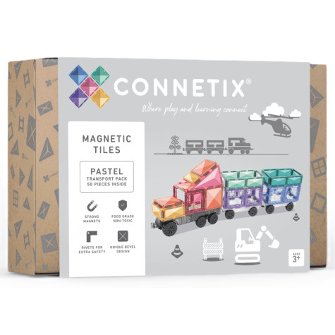 CONNETIX Pastel Transport Pack 50 dílů ~ 1