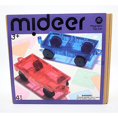 Mideer Podvozky k magnetickým stavebnicím 4 ks ~ 1