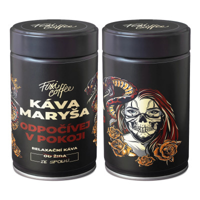 FixiCoffee Káva Maryša Odpočívej v pokoji 150g zrnková káva
