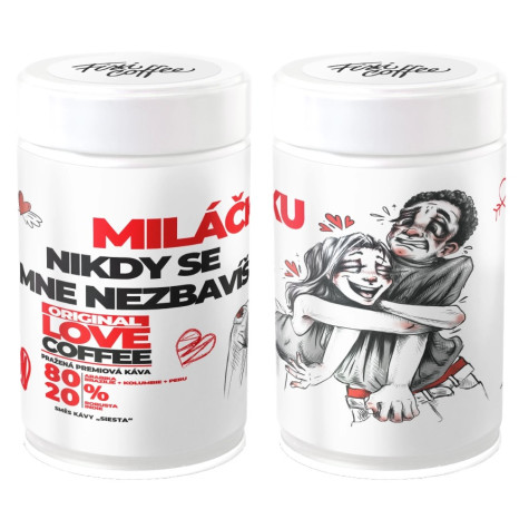 FixiCoffee Miláčku Nikdy se mě nezbavíš 150g mletá káva ~ 3