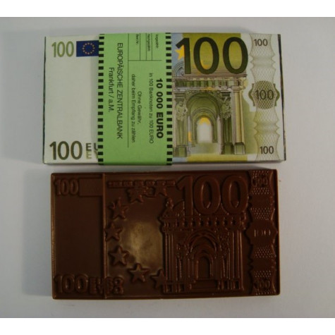 Čokoládová EURO bankovka ~ 2
