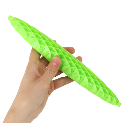 KIK Smyslová antistresová protahovací hračka Fidget Worm zelená ~ 4