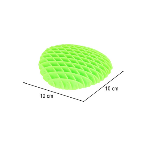 KIK Smyslová antistresová protahovací hračka Fidget Worm zelená ~ 6
