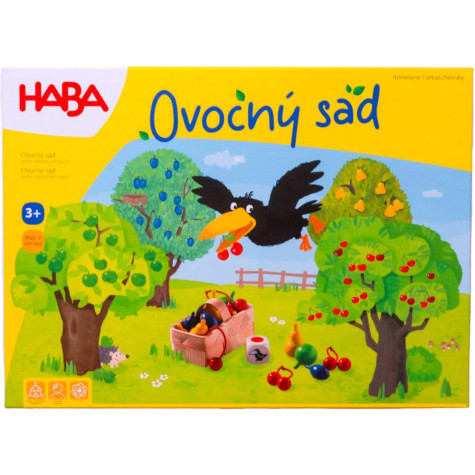 Haba Společenská kooperativní hra pro děti Ovocný sad ~ 1