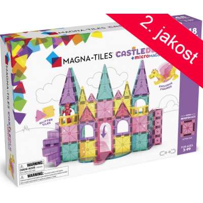 2.JAKOST Magna-Tiles Castle DLX 48 dílů
