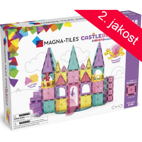 2.JAKOST Magna-Tiles Castle DLX 48 dílů ~ 1