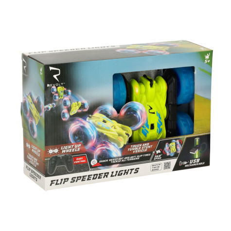 Revolt Flip Speeder RC auto na dálkové ovládání se svítícími koly ~ 9