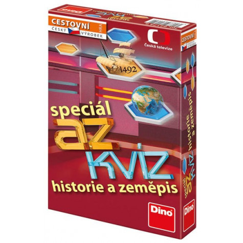 Dino AZ kvíz speciál: Historie a zeměpis cestovní hra