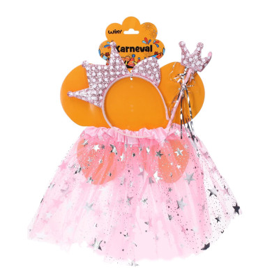 Wiky Set karneval - Víla růžová