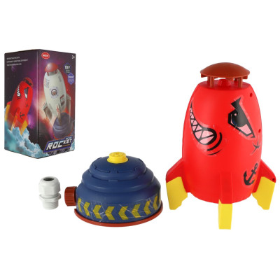 Raketa vodní rozprašovač na zahradu plast 12x27cm