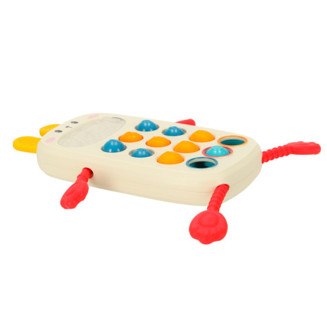 KIK Telefon s tlačítky montessori senzorická hračka pro děti ~ 3