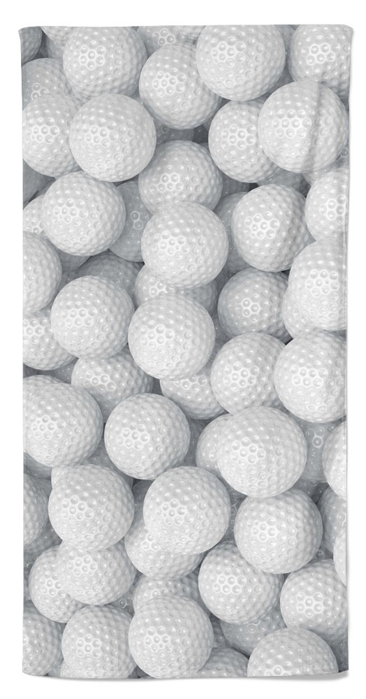 Osuška 140 x 70 cm - Golfové míčky