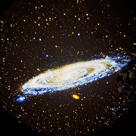 Izoxis 24941 LED vesmírný hvězdný projektor ~ 10