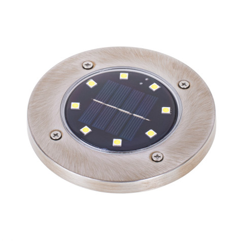 KIK Zahradní solární pozemní lampa 8LED 4ks teplá bílá ~ 6