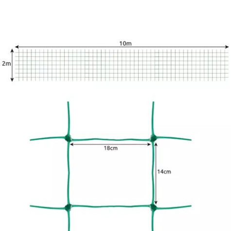 Podpůrná síť na rostliny 2x10m Gardlov 23978 ~ 2
