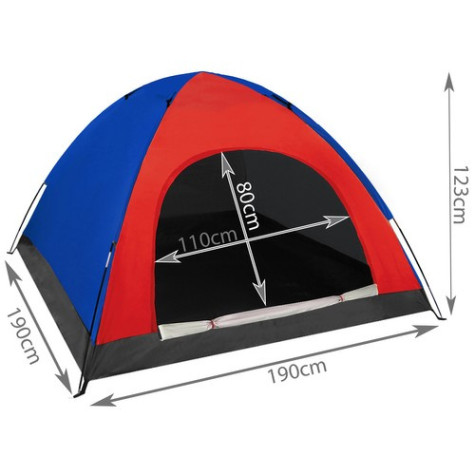 Turistický stan až pro 4 osoby Trizand 23485 ~ 12