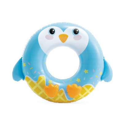 Intex 59266 Kruh nafukovací zvířátka 76 cm - tučňák