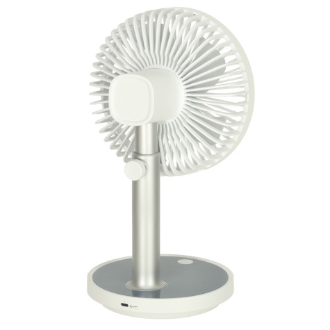 KIK Stojanový ventilátor na noze bílý ~ 3
