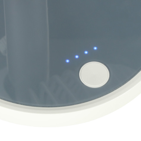 KIK Stojanový ventilátor na noze bílý ~ 4