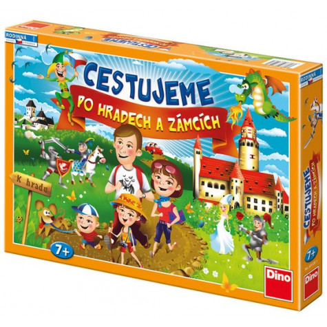 Dino Cestujeme po hradech a zámcích rodinná hra ~ 1