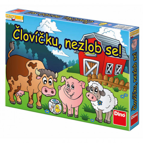 Dino Človíčku nezlob se dětská hra