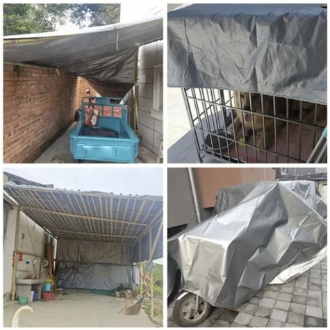 Krycí plachta s kovovými oky 3x4m Gardlov 24652 ~ 5
