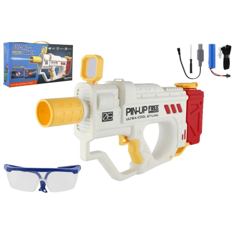 Vodní pistole plast 40cm na baterie se zvukem ~ 1