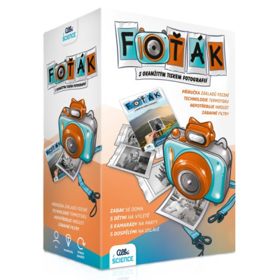 Albi Science Modrý foťák s termotiskem