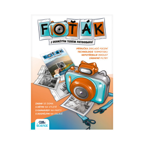 Albi Science Modrý foťák s termotiskem ~ 6