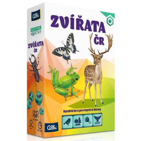 Albi Chytré kostky - Zvířata ČR ~ 1