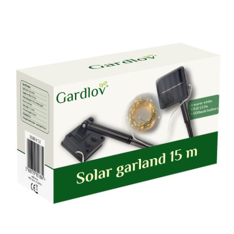 Solární světelný řetěz 15m Gardlov 24007 ~ 13