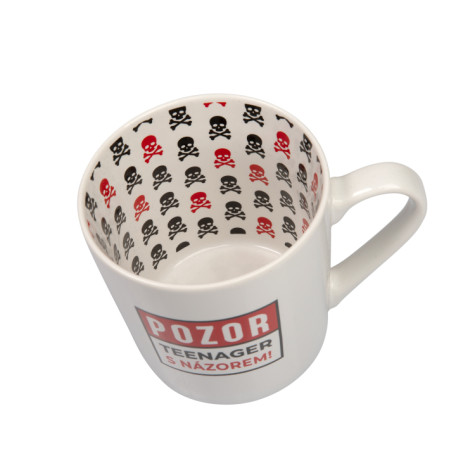 Albi Hrnek s potiskem 380 ml - Pozor teenager ~ 2